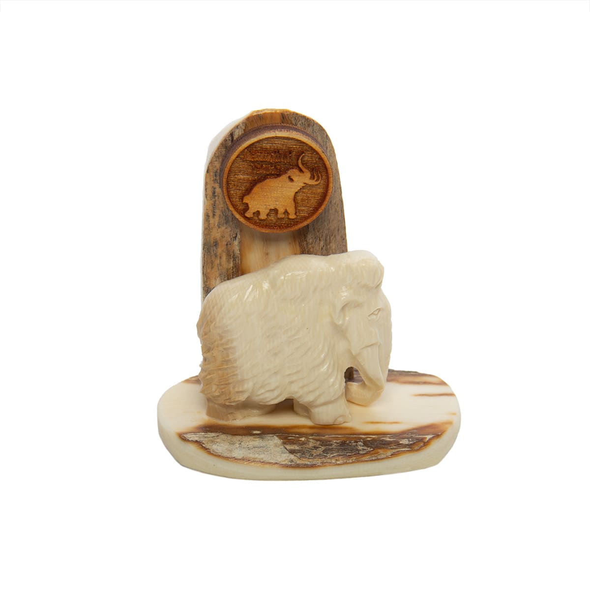 Композиция "Мамонт у скалы" №7