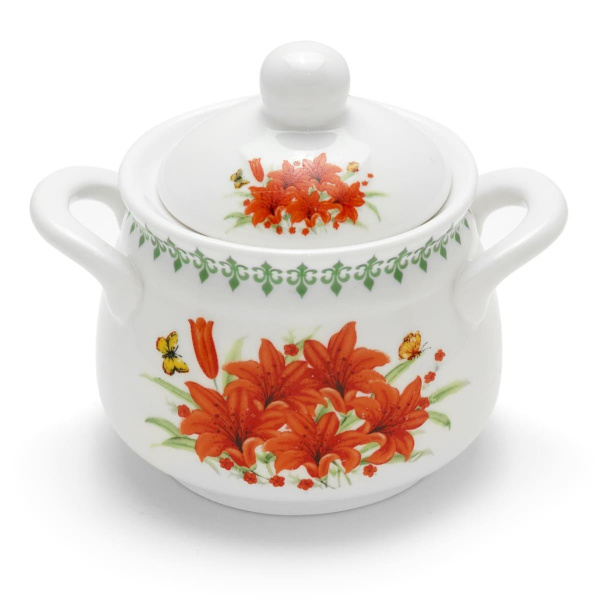 Сахарница "Лилии"