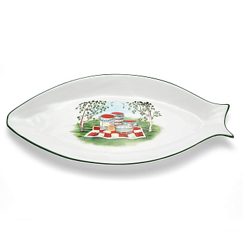 Селедочница "Ягода. Березки"